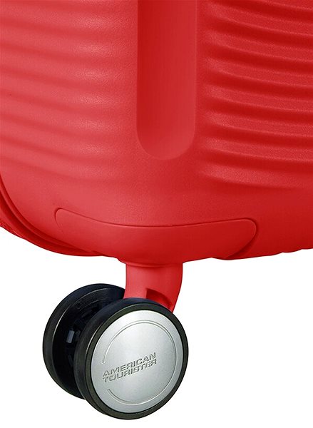 Bőrönd American Tourister Soundbox Spinner 55 EXP Coral Red Jellemzők/technológia 2