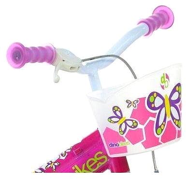 Dětské kolo Dino bikes 126RL růžové 12 ...