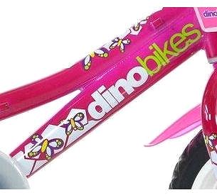 Dětské kolo Dino bikes 126RL růžové 12 ...