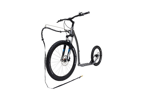 Scooter Cube Mushing Max (G6) Limited Edition Antic Silver .