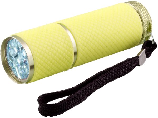 LED svietidlo LED svietidlo BEDA žltá farba Bočný pohľad