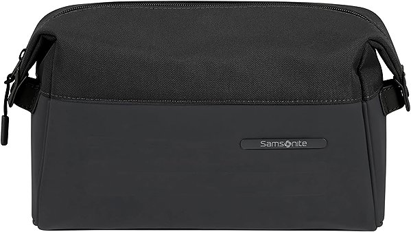 Cosmetic bag Samsonite Stackd toilet kit toilet pouch black .