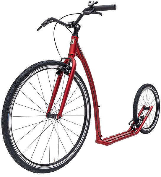 KOSTKA scooter - Travel Max scooter (G7) Magic Red .