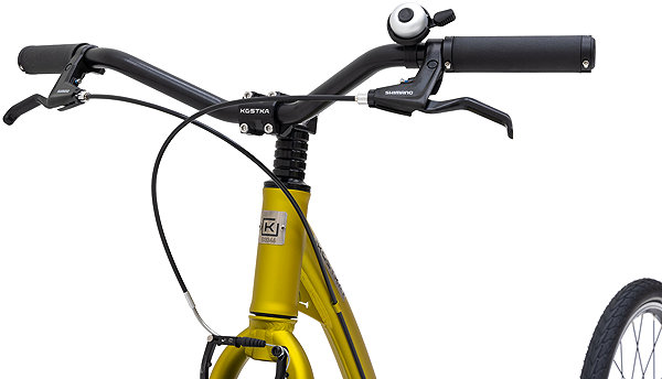 Scooter KOSTKA - scooter Tour Max (G7) Magic Yellow .