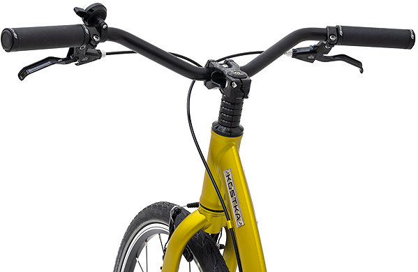 Scooter KOSTKA - scooter Tour Max (G7) Magic Yellow .