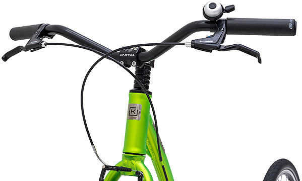 KOSTKA scooter - Travel Max scooter (G7) Magic Green .