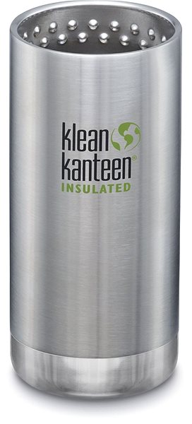 Thermos Klean Kanteen 12oz TKWide w/CC - Bushed Stainless Screen