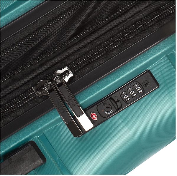 Travel suitcase Heys Milos M Teal .