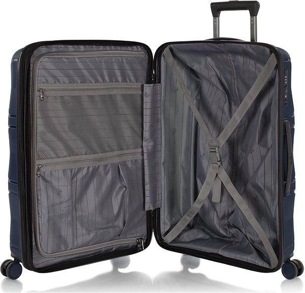 Heys Milos M Navy suitcase .