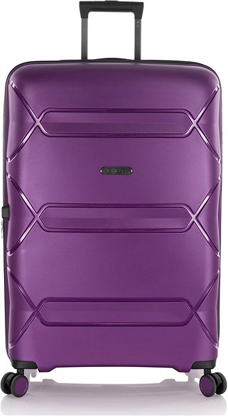 Heys Milos L Plum suitcase .