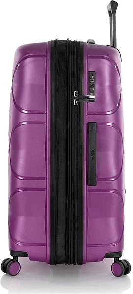 Heys Milos L Plum suitcase .
