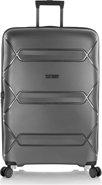 Travel suitcase Heys Milos L Grey .