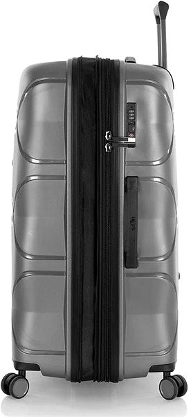 Travel suitcase Heys Milos L Grey .