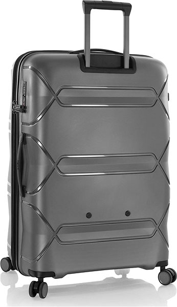 Travel suitcase Heys Milos L Grey .