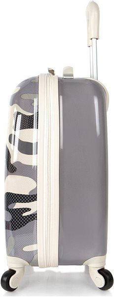 Heys Kids 4w Grey Camo suitcase .