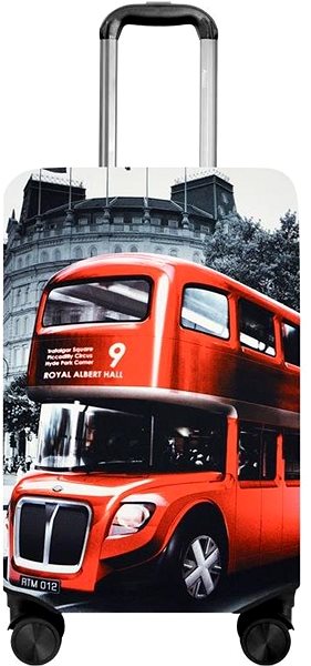 Bőröndhuzat Kufryplus bőrönd borító H32 Double Decker S ...
