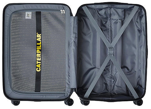 CAT Industrial Plate suitcase 54 cm, S - yellow .