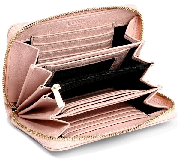 Peněženka L.CREDI Filippa Wallet M Pink Clay Vlastnosti/technologie