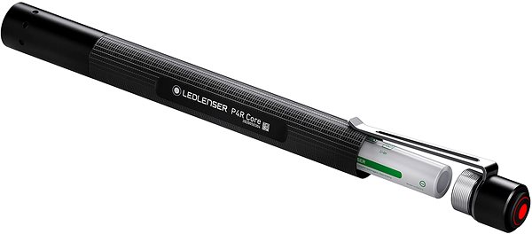 Flashlight Ledlenser P4R Core Features/technology