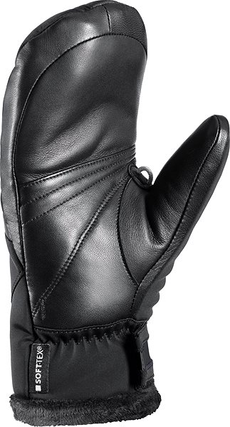 Lyžiarske rukavice Leki Snowfox 3D Lady Mitt, black, veľkosť 8 ...