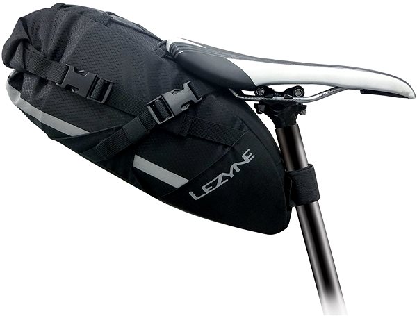 Kerékpáros táska Lezyne Caddy XL fekete nyeregtáska, 7.5 L Lifestyle