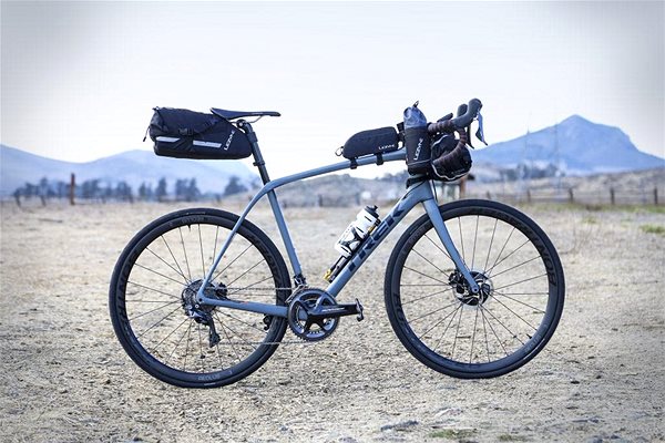 Kerékpáros táska Lezyne Caddy XL fekete nyeregtáska, 7.5 L Lifestyle