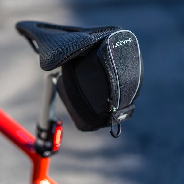 Lezyne Micro Caddy XL bike bag.