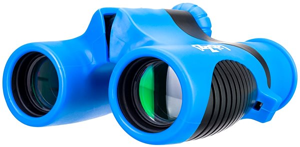 Ďalekohľad Levenhuk binokulárny ďalekohľad LabZZ B2 Blue Wave Predná strana – 3D