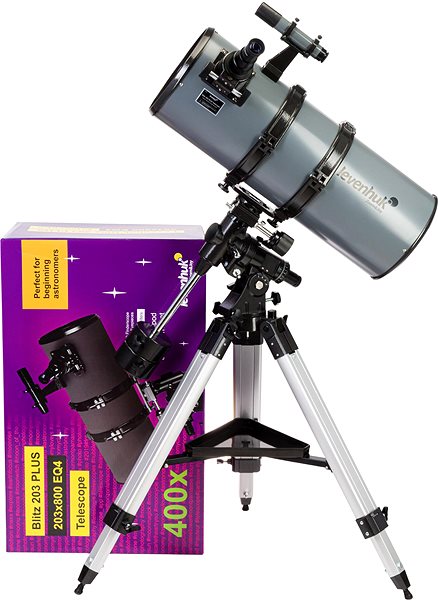 Teleskop Levenhuk hvezdársky ďalekohľad Blitz 203 PLUS ...