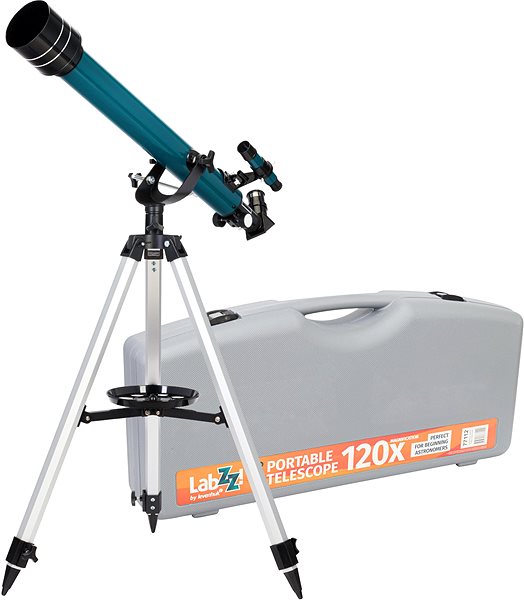 Teleskop Levenhuk hvezdársky ďalekohľad LabZZ TK60 s kufríkom ...
