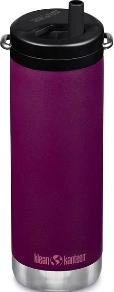Thermos Klean Kanteen TKWide thermos w/Twist Cap, purple potion, 473 ml ...