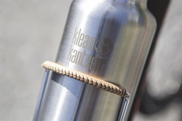 Láhev na pití Klean Kanteen Reflect w/Bamboo Cap, mirrored stainless, 532 ml ...