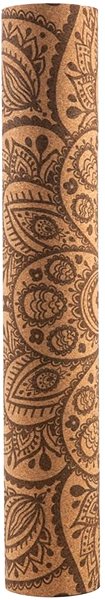 Yoga Mat Cork Yoga Mat Mandala 4mm Screen
