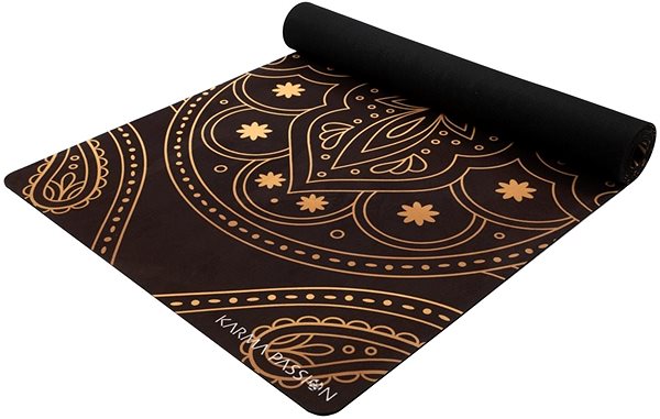Yoga Mat Combo Mat Hamsa Black 3.5mm Lifestyle