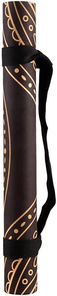 Yoga Mat Travel Mat Hamsa Black 1mm Accessory