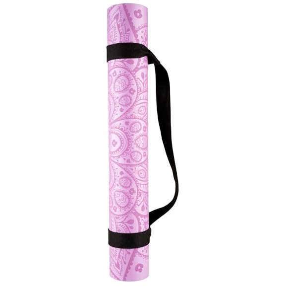 Yoga Mat Yoga Mat Mandala Lilac 5mm Accessory