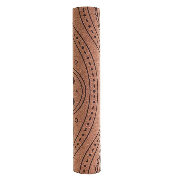 Yoga Mat Cork Yoga Mat Hamsa 4mm Screen