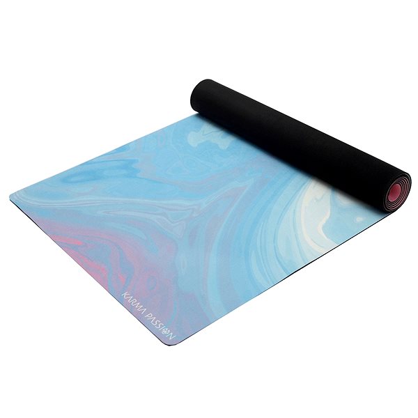 Yoga Mat Combo Mat Pink Beach 3.5mm Lifestyle