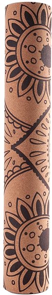 Yoga Mat Cork Yoga Mat Mandala Boho 4mm Screen