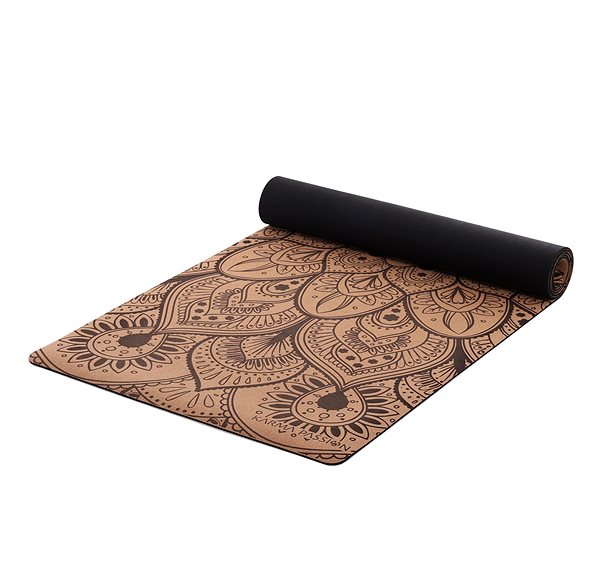 Yoga Mat Cork Yoga Mat Mandala Boho 4mm Lifestyle