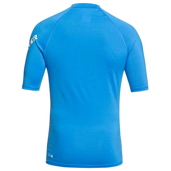 Lycra clothing Quiksilver Men's lycra shirt UPF50 short sleeve, XXL blue .