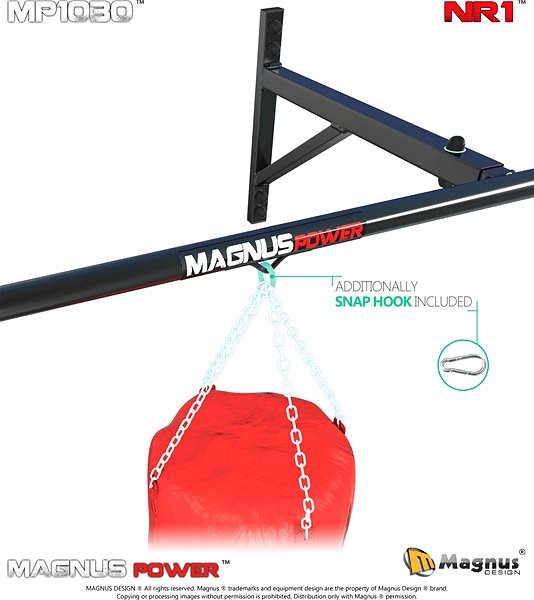Hrazda MAGNUS Hrazda na zeď MAGNUS POWER MP1032 ...