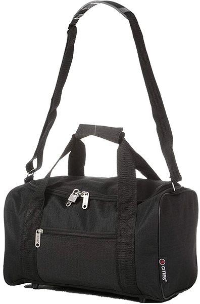 Travel Bag CITIES 611 - Black Lateral view