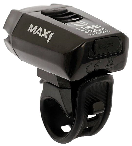 Svetlo na bicykel MAX1 - Svetlo predné Evolution USB ...