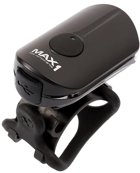 Svetlo na bicykel MAX1 - Sada svetiel Piccolo USB ...
