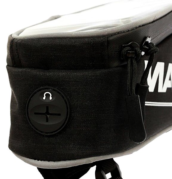 Taška na bicykel MAX1 Mobile One reflex - brašna, čierna ...