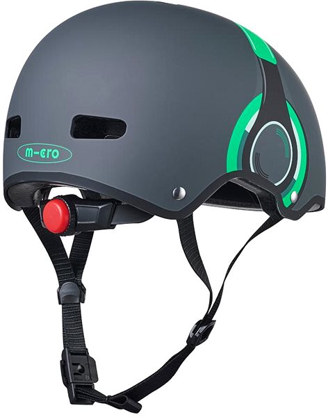 Prilba na bicykel Micro helma LED Headphone green M ...