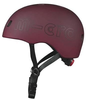 Prilba na bicykel Micro LED helma, Autumn, Red, M ...
