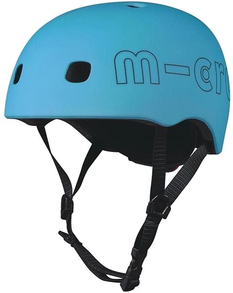 Prilba na bicykel Micro LED helma, Ocean Blue, M ...