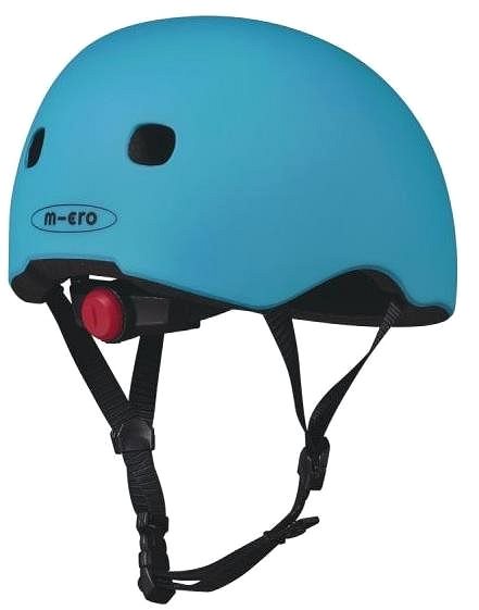 Prilba na bicykel Micro LED helma, Ocean Blue, M ...